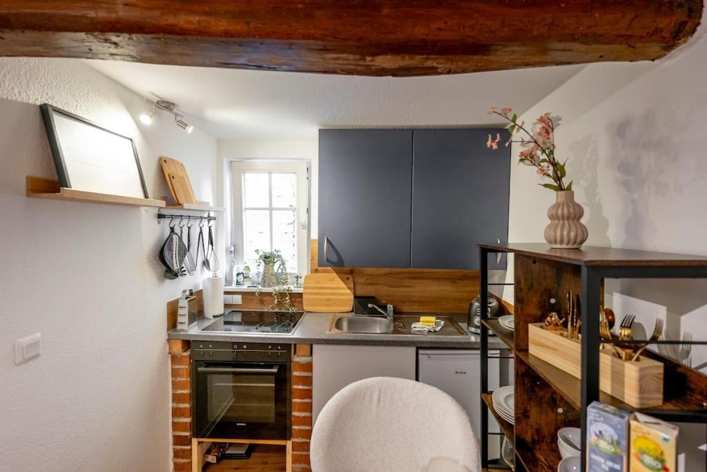Himmlische Altstadt-Maisonette Marburg Eksteriør bilde