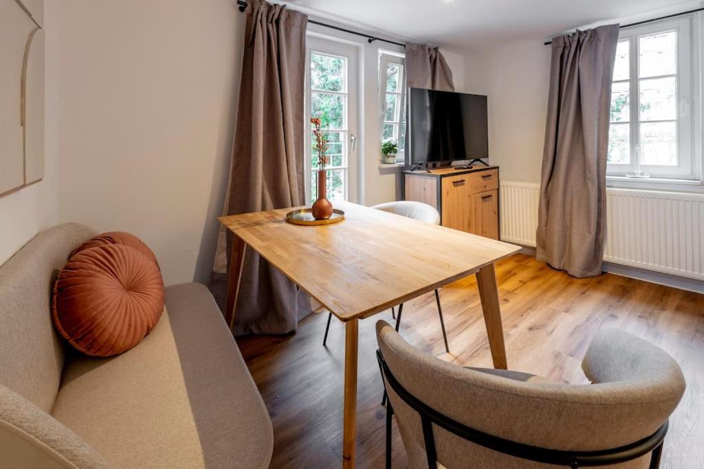 Himmlische Altstadt-Maisonette Marburg Eksteriør bilde
